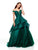Clarisse - 3730 Off Shoulder Versatile High-low Ballgown In Green