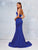 Clarisse - 3773 Two-Piece Sweetheart Bodice Mermaid Gown In Blue