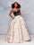 Clarisse - 5032 Two Tone Satin Sweetheart Brocade Ballgown