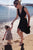 VILLETTA Backless Maxi Dress  | VILLETTA Robe Maxi noir