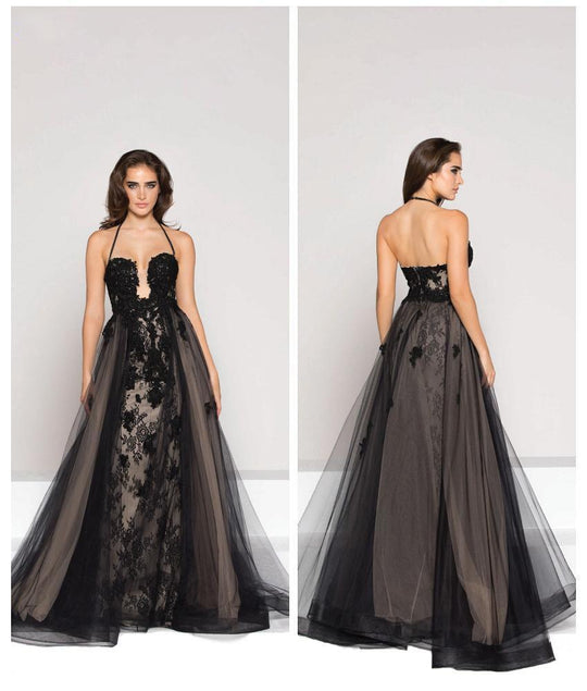 1924 Lace Deep Sweetheart A-line Dress