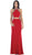 Elegant High Neck Long Dress