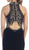 Elegant High Neck Long Dress