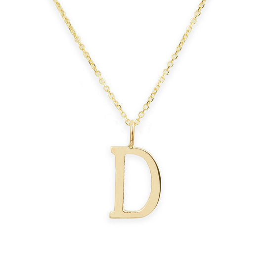 Initial Charm Necklace