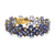 Tresor Collection - Tanzanite & Color Diamond Bracelet in 18kt Yellow Gold