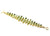 Green Tourmaline Xylophone Bracelet in 18kt Yellow Gold