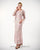 D1106 Rose Lace Jacket & Dress Set