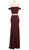 Off Shoulder Long Formal Evening Dress