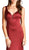 Sheer V-Neck Sleeveless Long Formal Dress