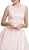 Sleeveless Lace and Tulle Cocktail Dress