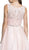 Sleeveless Lace and Tulle Cocktail Dress
