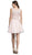 Sleeveless Lace and Tulle Cocktail Dress