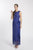 D1312 Crochet Sleeveless Long Dress Gown