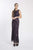 Soulmates - D1312 Crochet Sleeveless Long Dress Gown in Purple