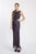 Soulmates - D1312 Crochet Sleeveless Long Dress Gown in Purple