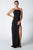 Donna Mizani - Square Neck Gown In Lappis