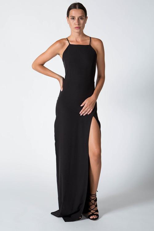 Donna Mizani - Square Neck Gown In Lappis