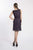 Soulmates - D1314 Chic Peplum Sleeveless Top with Knee Length Skirt
