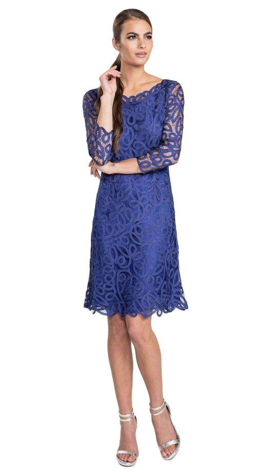 Soulmates - D1322 Hand Crochet Classic Short Dress