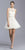 Aspeed - D135 Halter Neck Short Dress with Crystal Ornate Belt
