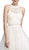 Halter Neck Short Dress with Crystal Ornate Belt