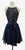 Halter Cocktail Dress with Ribbon Sash Waistband