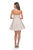 La Femme - 27334 Strapless Lace Sweetheart A-line Dress In White