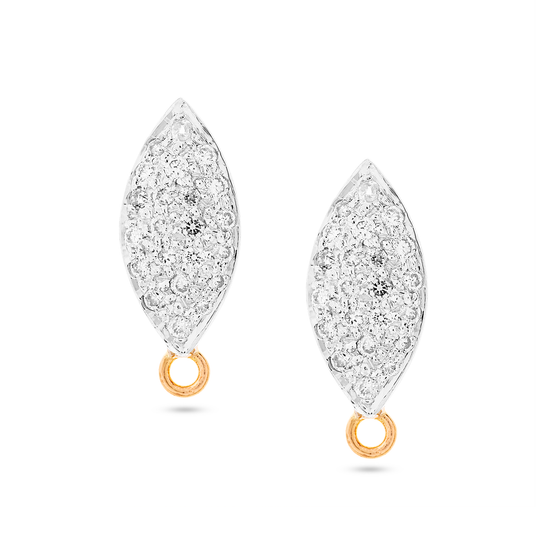 Tresor Collection - Diamond Pave Top in 18k Yellow Gold
