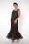 D7068 Unique Hand Crochet Straps Lace Three Pieces Gown