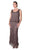 Soulmates - D7107 Hand Crochet 3/4 Bell Sleeve Three Piece Evening Gown