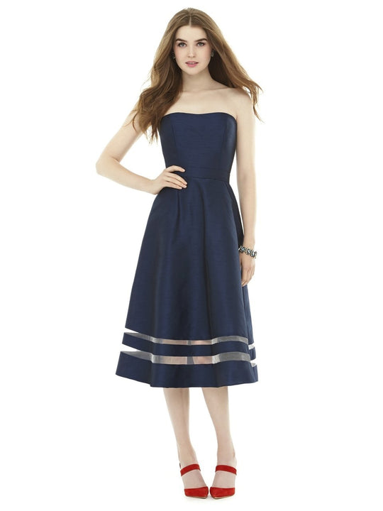 D712 Bridesmaid Dress in Midnight