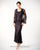 D7156 Beaded Crochet Evening Dress Set