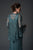 D7156 Beaded Crochet Evening Dress Set