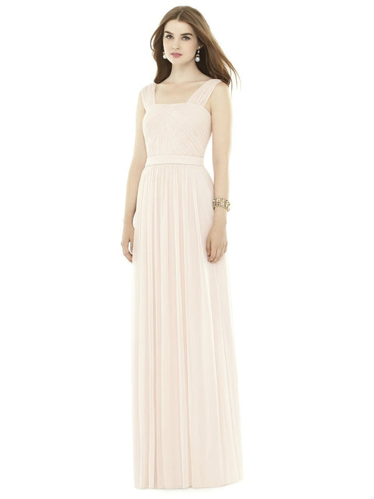 D718 Bridesmaid Dress in Blush