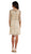 Soulmates - D7186 Rose Handmade Two-Piece Short Dress and Jacket