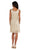 Soulmates - D7186 Rose Handmade Two-Piece Short Dress and Jacket