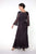Soulmates - D8785 Bell-Sleeve Tunic Top and Skirt in Purple
