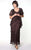 Soulmates - D8787 Stylish Cape Jacket With Dress