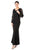 Soulmates - D888709 V-Neck Twin Set with Solid Skirt