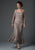 Soulmates - D9121 Embroidered Dress in Brown