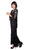 Soulmates - D9124 High-Low Beaded Evening Gown
