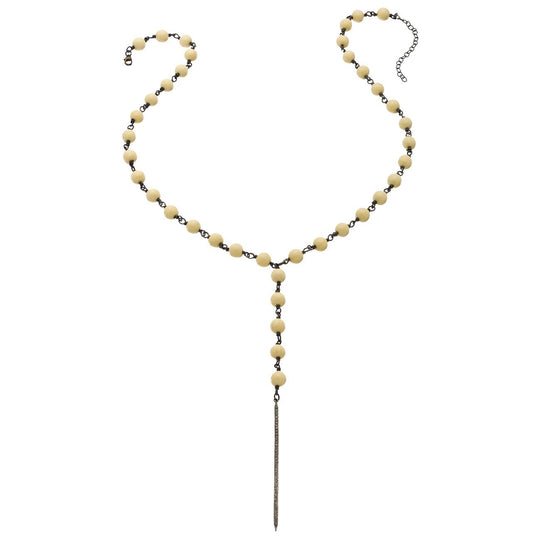 Diamond Dagger Pendant Y Necklace