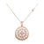 Tresor Collection - Rainbow Moonstone Pendant in 18K Yellow Gold