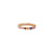 Tresor Collection - Multicolor Sapphire Square Stacking Ring in 18K Yellow Gold