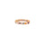 Tresor Collection - Multicolor Sapphire Square Stacking Ring in 18K Yellow Gold