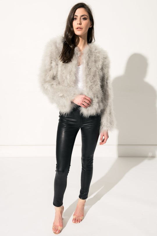 ESME B Stretch Leather Jeans | ESME B Leggings extensible en cuir