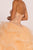 Elizabeth K - GL2515 Beaded Strapless Ruffled Ballgown In Orange
