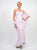 Daymor Couture - Halter Neckline Sheath Long Dress 122 in Purple