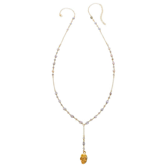 Heather Hawkins - Drift Apart Necklace - Skull