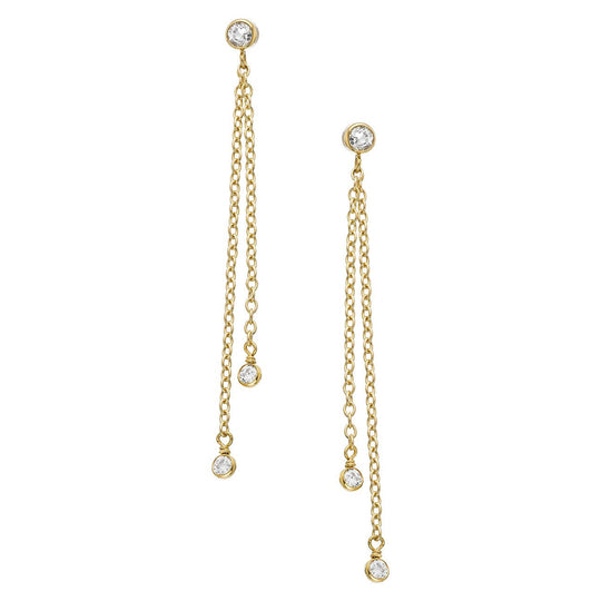 Draped Constellation Earrings